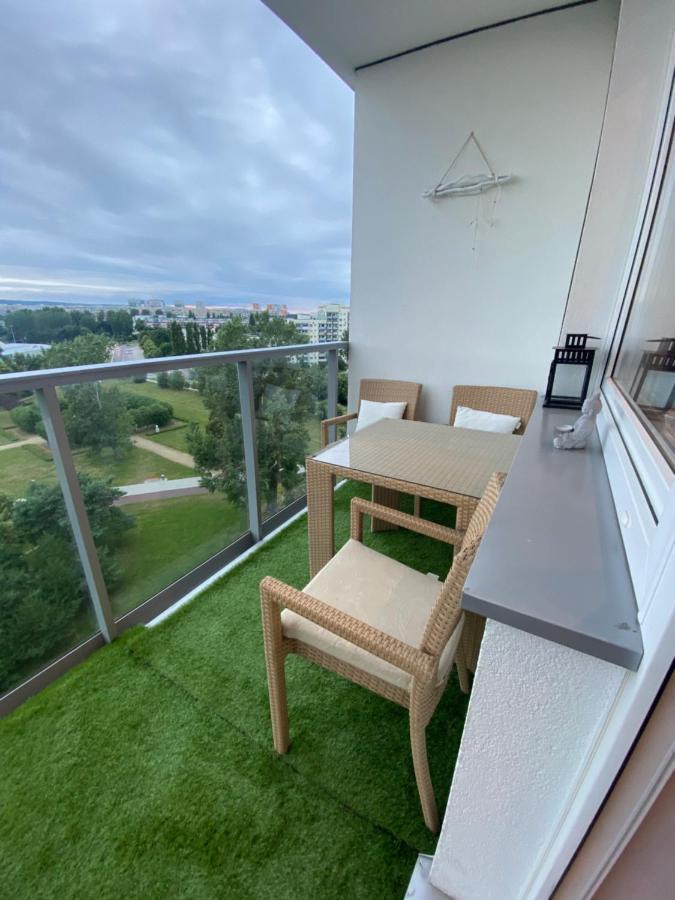Apartament Przy Plazy De Luxe 70M2 Lägenhet Gdańsk Exteriör bild