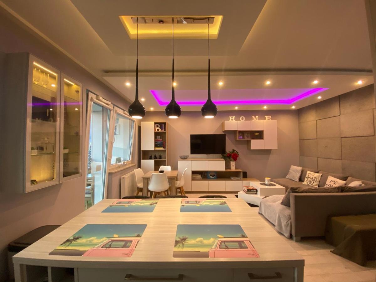 Apartament Przy Plazy De Luxe 70M2 Lägenhet Gdańsk Exteriör bild