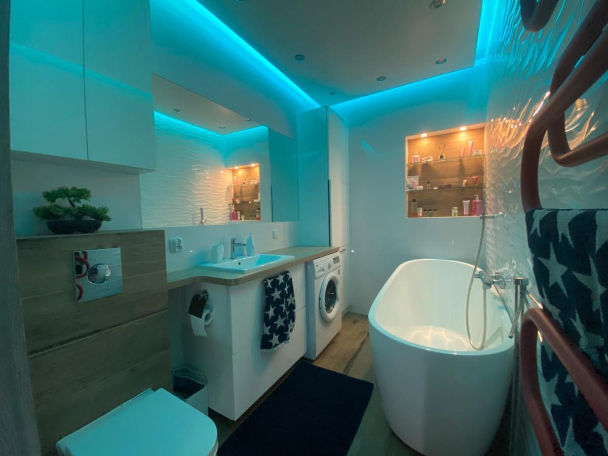 Apartament Przy Plazy De Luxe 70M2 Lägenhet Gdańsk Exteriör bild